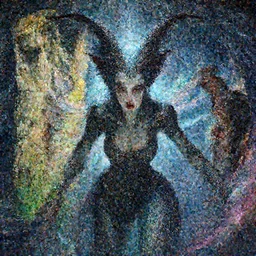 epic portrait of menacing and anxious yet stunningly beautiful biomechanical djinn overseeing the iridescent fabric of the universe, by charlie bowater, mandy jurgens, gustav klimt, octane render, dramatic camera angle, 4k, 8k, high detail, HDR, by tom bagshaw, powerful, with inspiration from Beksinski