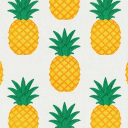 woven textile pattern, pineapple