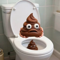 social media influencer excited to show their poop in the toilet, sharp focus, photography, unreal engine, trending on artstation, photorealistic, octane, hyper detailed, trending on deviantart,