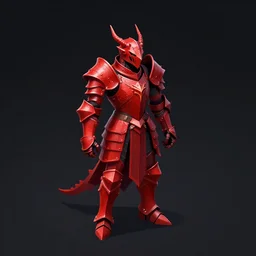 icon of elegant red draconic - plate armor artstation, rpg, digital art, isometric, dark background, dark souls, the witcher 3, runescape, skyrim, final - fantasy, diablo - 3