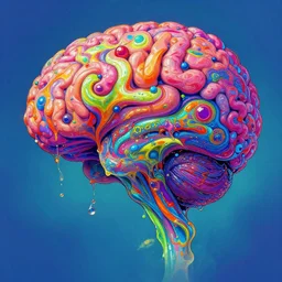 A psychedelic cerebrospinal fluid hob , vibrant color scheme, highly detailed, in the style of romanticism, cinematic, artstation, Moebius, Greg rutkowski