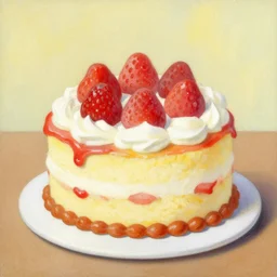 painting of a cute cake by greg hildebrandt tim hildebrant brothers hildebrant