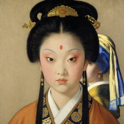 full character of a ancient chinese female sage with big double eyelid eyes, character design, painting by gaston bussiere, katsuya terada, nc wyeth, greg rutkowski, craig mullins, vermeer, frank frazetta, mucha, trending on artstation, jeffery catherine jones