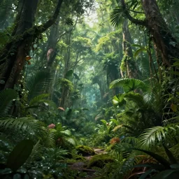 a jungle from another dimension