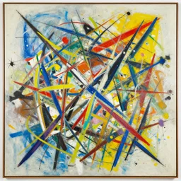 chaotic abstract expressionism masterpiece, by dan hillier and jackson pollock, 8 k
