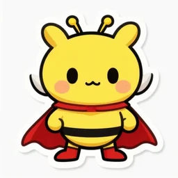 cute miss mascot moufouette moufouette stunky super hero sticker art, cronobreaker, beeple game icon