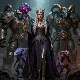 by artgerm and agostino arrivabene, visually stunning, cinematic, ultra realistic, hyper realism, 1 2 k, epic, octane render, unreal engine, vfx, maya, chaotic portrait of a princess, shadow hunter vol'jin, mistress of mixtures, fungal enchanter, murloc tinyfin, dread infernal, ram commander, battle ram