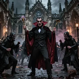 vampires attacking london, gothic, horror, realistic, intricate, detailed, scary, beautiful, trending on artstation, masterpiece