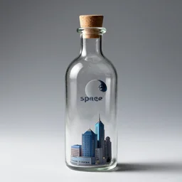 space in a bottle