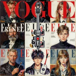 shaft anime key visual, vogue magazine, elle magazine, chanel makeup, john singer sargent, trending on artstation, oil painting, intricate