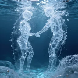icy submerged transparendigitalart leaked aquatic noticing animation communion