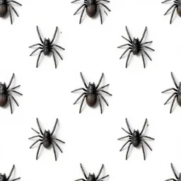 repeating pattern spiders, m. c. escher