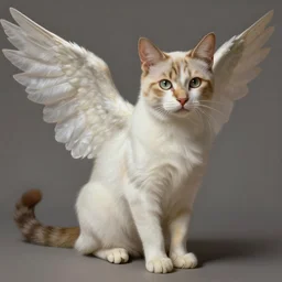 winged cat. digital painting, detailed, 8 k, trending on artstation, smooth, sharp focus artwork by mark arian, artgerm, mark keathley, greg rutkowski