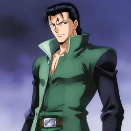 solid snake in cowboy bebop, anime style, beautiful