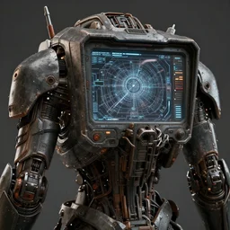 futuristic scavenger computer, close up, quint buchholz, wlop, dan mumford, artgerm, liam brazier, peter mohrbacher, raw, featured on artstation, octane render, cinematic, rugged, intricate, 8 k
