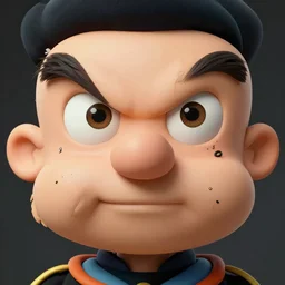 a masterpiece portrait of popeye. very detailed eyes. intricate, elegant, highly detailed. trending on artstation, digital art, by stanley artgerm lau, wlop, rossdraws, james jean, andrei riabovitchev, marc simonetti, yoshitaka amano