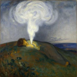 beautiful plume sleeping on hills by henri rousseau masterpiece shadows and highlights mucha beksinski