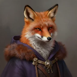 a detailed portrait of a fox wizard, by victo ngai and greg rutkowski, digital art, realistic painting, very detailed, fantasy, dnd, character design, trending on artstation
