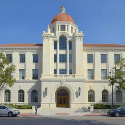 pasadena city hall, painting by  edward hopper,ArtStation