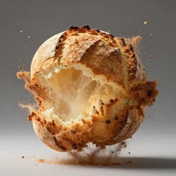 exploding bread