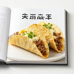 garbage tacos, cookbook photo, 8 5 mm f 1. 8