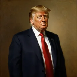 rembrandt painting of donald trump