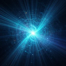 quantum physics abstract surreal