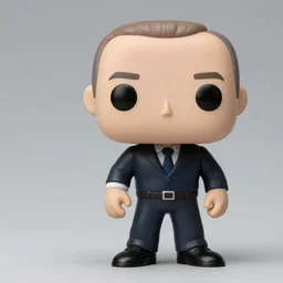 “ very very intricate photorealistic photo of a jeffrey bezos funko pop, detailed studio lighting, award - winning crisp details ”