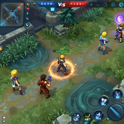 screenshot from the game teamfight manager