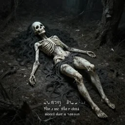 that is not dead which can eternal lie and with strange aeons even death may die, memento mori, macabre, dark art, photobashing, digital art highly detailed