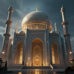 🕍, style artstation, style greg rutkowsk, octane render, unreal engine 6, epic game graphics, fantasy, ciberpunk, conceptual art, ray tracing