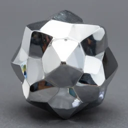 polyhedron with multiple reflective faces
