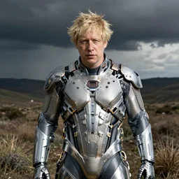 boris johnson mech suit