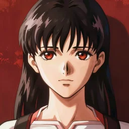 misato katsuragi from neon genesis evangelion, red dead redemption art style, rockstar games art, semi realistic anime, portrait, beautiful face, symmetrical face