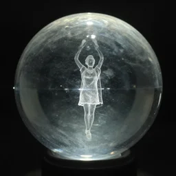 A crystal ball, revealing your future.