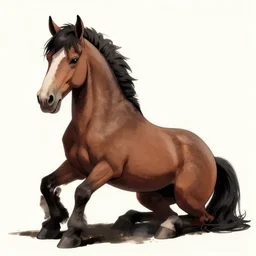 dead anime horse
