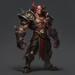 concept art of league of legends character gentleman from hell, greg rutkowski, character design, full body, face, trending on artstation, highly detailed, photorealisitc, ambient lighting, anato finnstark, piotr jablonski