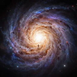 beautiful artwork of the first creation in the universe, science fiction wallpaper, digital art