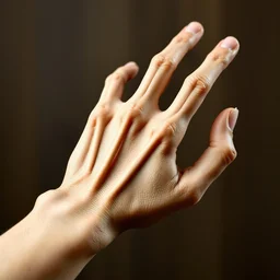 normal human hand