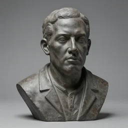 jace balaren the wallet sculpter. portrait by rebecca guay