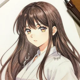 detailed illustration of an anime girl by greg rutkowski