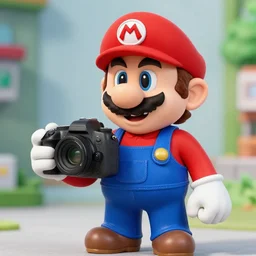 Mario as a real life person, dslr photo