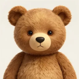 portrait of super cute teddy bear, epic lit, hyper detailed design, shape focus, trending on artstation, illustration, very cartoon, by anton fadeev in rene magritte in pixar