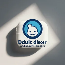 ”A beautiful logo for a company that sells adult diapers”