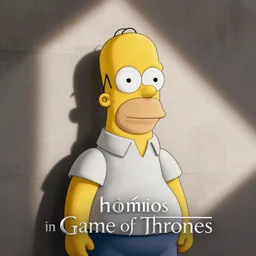 “homer Simpson in Game of Thrones”