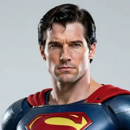 dynamic macro head portrait of dangerous christopher reevee superman cyborg sci - fi armor by cory walker and ryan ottley and jack kirby and barry windsor - smith, comic, illustration, photo real