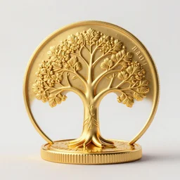 golden coin holy grail tree life