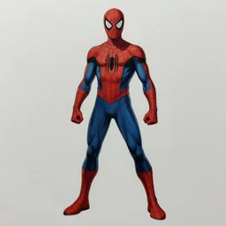 an interesting new spiderman concept design by Lee Bermejo, full body