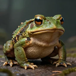 the attack of the giant toads by Tony Sart, ArtStation, Detailed, realistic