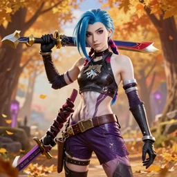 vayne minimalist arcane league of legends wild rift hero champions tank support marksman mage fighter assassin, design by mark ryden and pixar and hayao miyazaki, unreal 5, daz, hyperrealistic, octane render, cosplay, rpg portrait, dynamic lighting, intricate detail, harvest fall vibrancy, cinematic